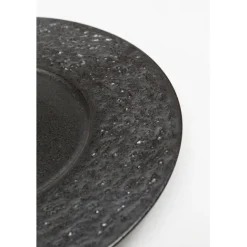 KARE Design Assiette Cosmos noir Ø21cm><noscript><img width=