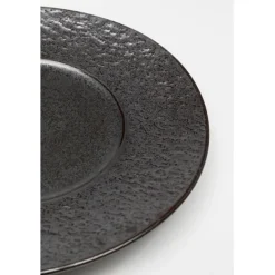 KARE Design Assiette Cosmos noir Ø27cm><noscript><img width=