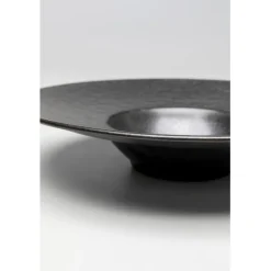 KARE Design Assiette creuse Cosmos noir Ø27cm><noscript><img width=