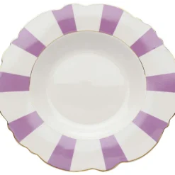 KARE Design Assiette creuse Harlequin violet Ø23cm> Accessoires