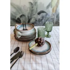 KARE Design Assiette creuse Laguna bleu Ø20cm> Accessoires
