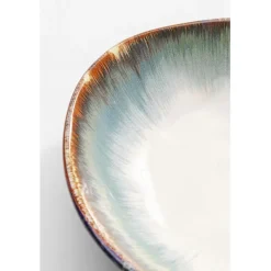 KARE Design Assiette creuse Laguna bleu Ø20cm><noscript><img width=