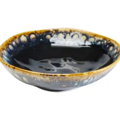 KARE Design Assiette creuse Lio bleu nuit Ø20cm> Accessoires