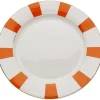 KARE Design Assiette Harlequin orange Ø27cm> Accessoires