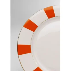 KARE Design Assiette Harlequin orange Ø27cm><noscript><img width=