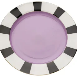 KARE Design Assiette Harlequin violet Ø31cm> Accessoires