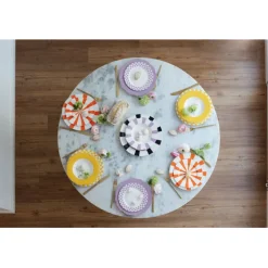 KARE Design Assiette Harlequin violet Ø21cm><noscript><img width=