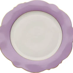 KARE Design Assiette Harlequin violet Ø27cm> Accessoires