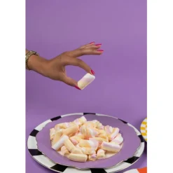 KARE Design Assiette Harlequin violet Ø27cm><noscript><img width=