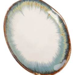 KARE Design Assiette Laguna bleu Ø20cm><noscript><img width=