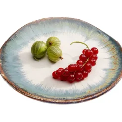 KARE Design Assiette Laguna bleu Ø20cm><noscript><img width=