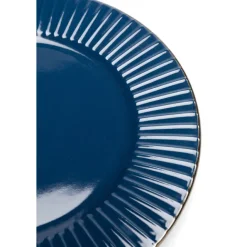 KARE Design Assiette Muse bleu Ø27cm><noscript><img width=