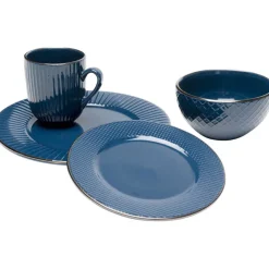 KARE Design Assiette Muse bleu Ø20cm><noscript><img width=