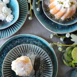 KARE Design Assiette Mustique Rim Ø21cm><noscript><img width=