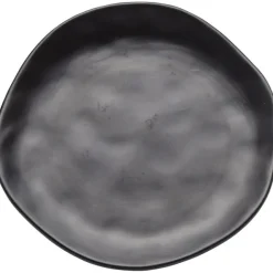 KARE Design Assiette Organic noire Ø20cm> Accessoires