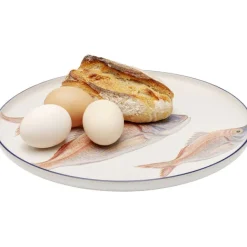 KARE Design Assiette Poisson bleu Ø27cm assorties><noscript><img width=