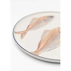 KARE Design Assiette Poisson bleu Ø27cm assorties><noscript><img width=