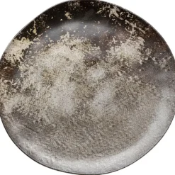 KARE Design Assiette Savannah marron/gris Ø20> Accessoires