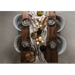 KARE Design Assiette Savannah marron/gris Ø20> Accessoires
