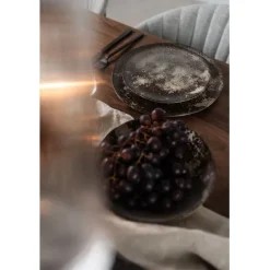 KARE Design Assiette Savannah marron/gris Ø20><noscript><img width=