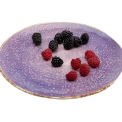 KARE Design Assiette Shirley violet Ø26cm><noscript><img width=