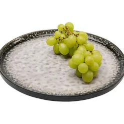 KARE Design Assiette Soho gris Ø27cm> Accessoires
