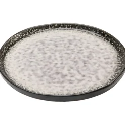 KARE Design Assiette Soho gris Ø21cm><noscript><img width=