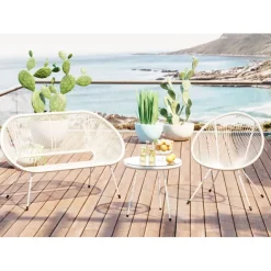 KARE Design Banquette Acapulco Mono blanc> Meubles