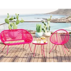 KARE Design Banquette Acapulco Mono fuchsia> Meubles