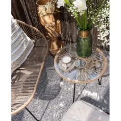 KARE Design Banquette Acapulco nature><noscript><img width=