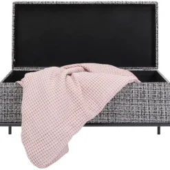 KARE Design Banquette Buttons Storage noir-blanc PM><noscript><img width=
