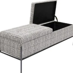 KARE Design Banquette Buttons Storage noir-blanc GM><noscript><img width=
