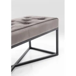 KARE Design Banquette Crossover gris noir 90x40cm><noscript><img width=