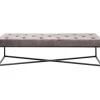 KARE Design Banquette Crossover gris noir 150x40cm> Meubles