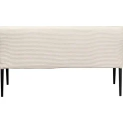 KARE Design Banquette Ledro velours côtelé crème 165cm><noscript><img width=