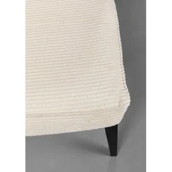 KARE Design Banquette Ledro velours côtelé crème 165cm><noscript><img width=