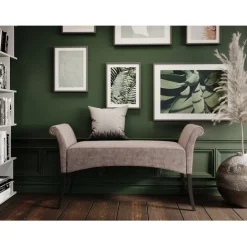 KARE Design Banquette Motley Velvet Silvergrey> Meubles