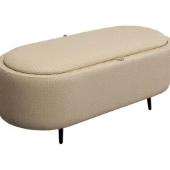 KARE Design Banquette Venezia Storage crème 100cm> Meubles