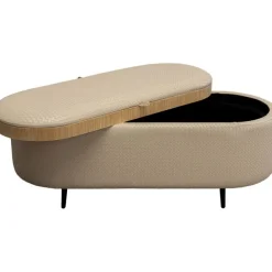 KARE Design Banquette Venezia Storage crème 100cm><noscript><img width=