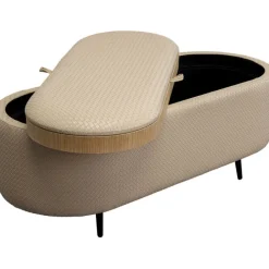 KARE Design Banquette Venezia Storage crème 100cm><noscript><img width=