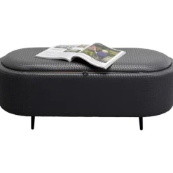 KARE Design Banquette Venezia Storage anthracite 100cm><noscript><img width=