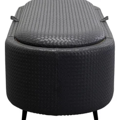 KARE Design Banquette Venezia Storage anthracite 100cm><noscript><img width=