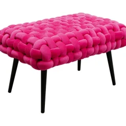 KARE Design Banquette Weave fuchsia 66cm> Meubles