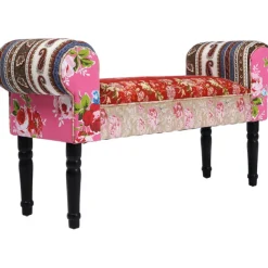 KARE Design Banquette Wing Patchwork rouge><noscript><img width=