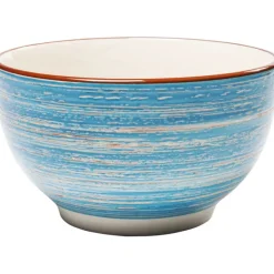 KARE Design Bol Swirl bleu Ø14cm> Accessoires