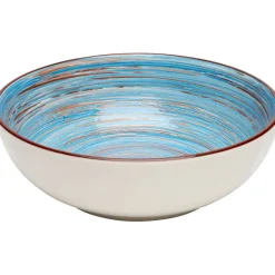 KARE Design Bol Swirl bleu Ø22cm> Accessoires