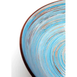 KARE Design Bol Swirl bleu Ø22cm><noscript><img width=