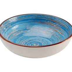 KARE Design Bol Swirl bleu Ø18cm> Accessoires