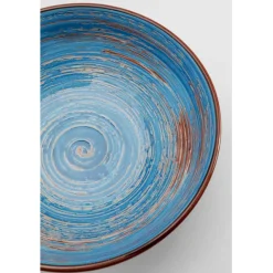 KARE Design Bol Swirl bleu Ø18cm><noscript><img width=