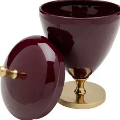KARE Design Boîte décorative Salome rouge 24cm> Accessoires